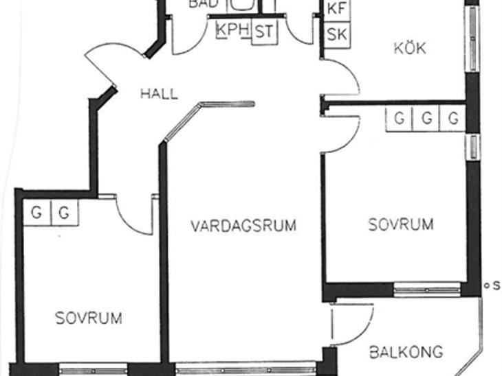 Bostad Sjökvarnsvägen 25A Götene