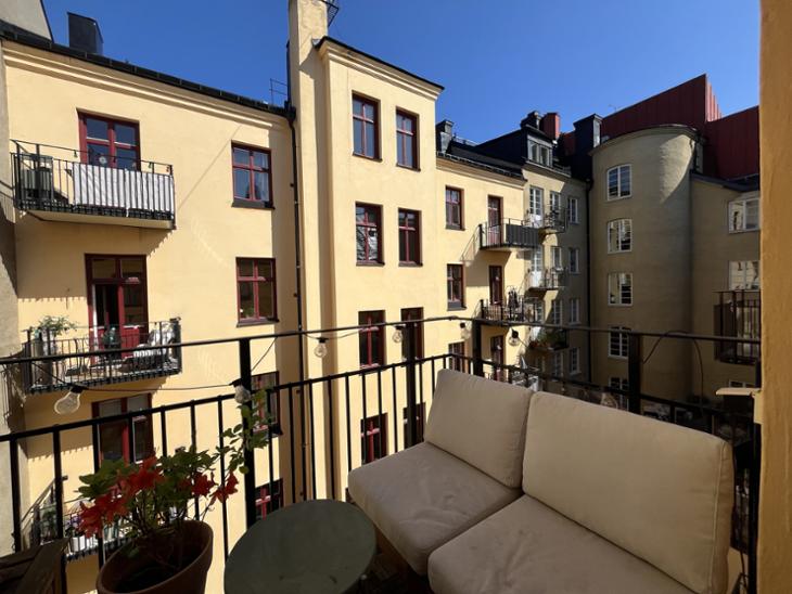 Bostad Svartensgatan Stockholm