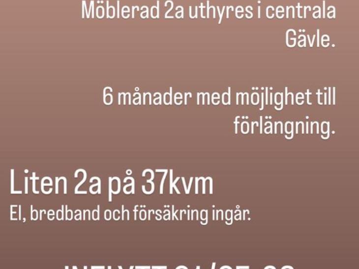 Bostad Norra kungsgatan Gävle