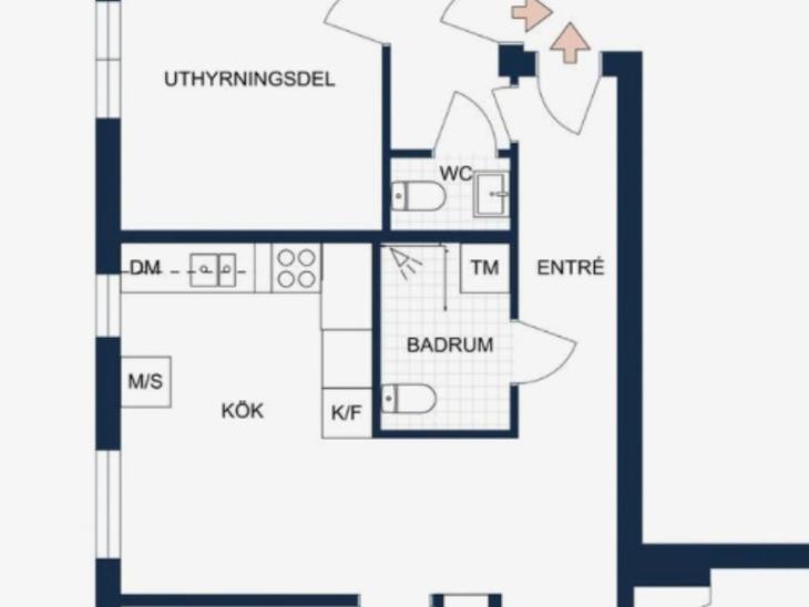 Bostad Hjalmar brantingsgatan Uppsala