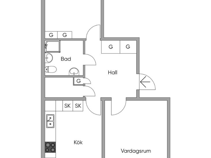 Bostad Storvretsvägen Huddinge