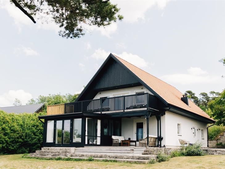 Bostad Väskinde salthamn Gotland
