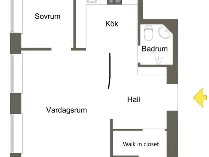Bostad Frödingsvägen Stockholm