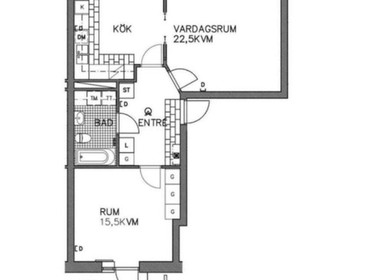 Bostad Eastmansvägen Stockholm