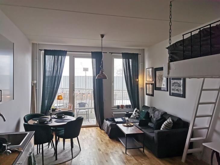 Bostad Radiusbacken Stockholm