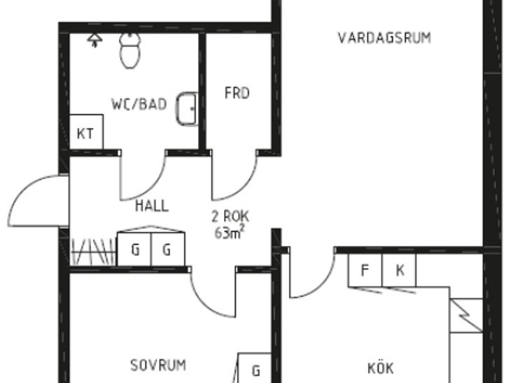 Bostad Vikingagatan 13A Götene
