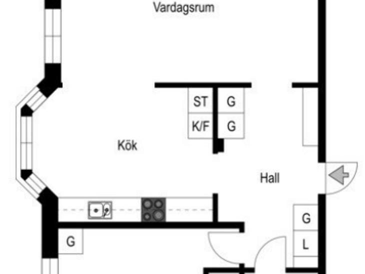 Bostad Brogatan Umeå