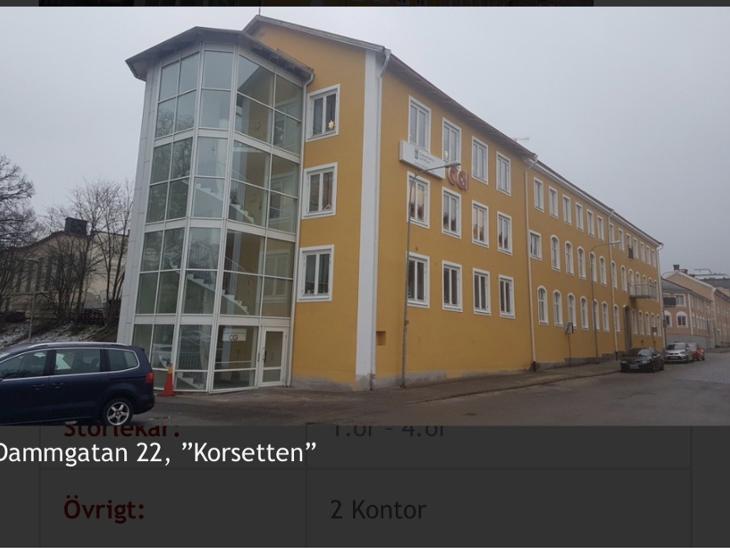 Bostad Dammgatan Oskarshamn