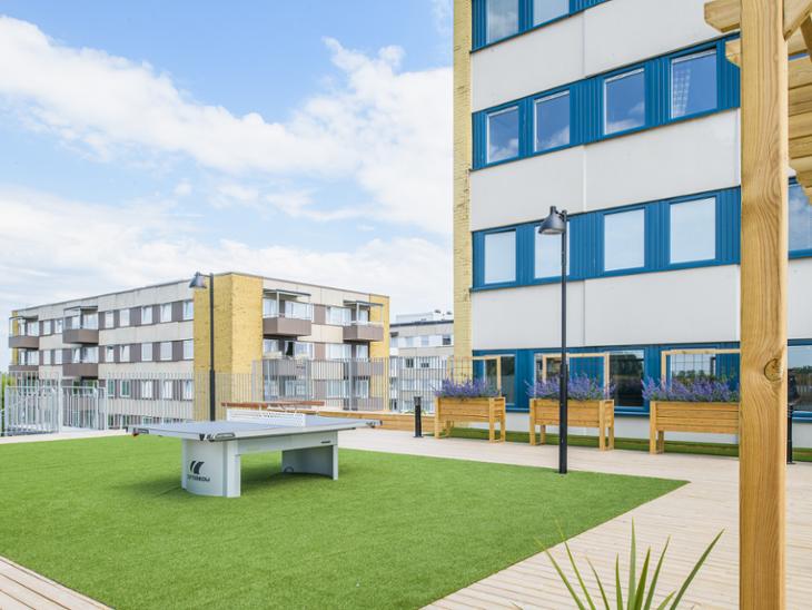 Bostad Skäggetorps centrum Linköping