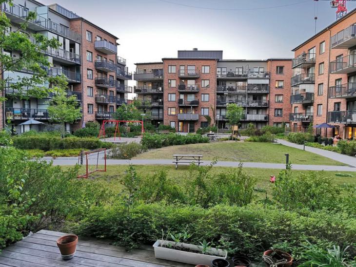 Bostad Fridensborgsvägen Solna