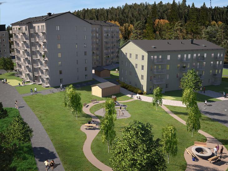 Bostad Getbergsvägen Skellefteå