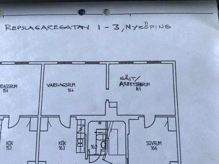 Bostad Repslagaregatan 3A Nyköping