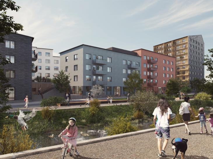 Bostad Åkare Engströms Väg Stockholm