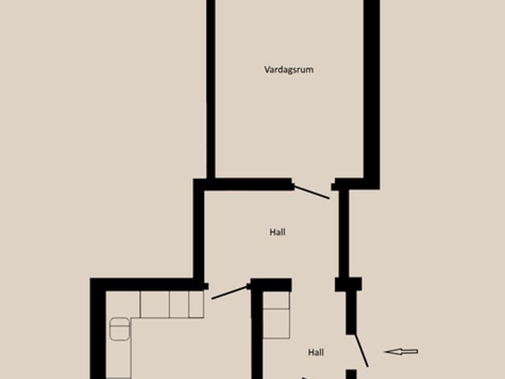 Bostad Centralvägen 14 Ånge