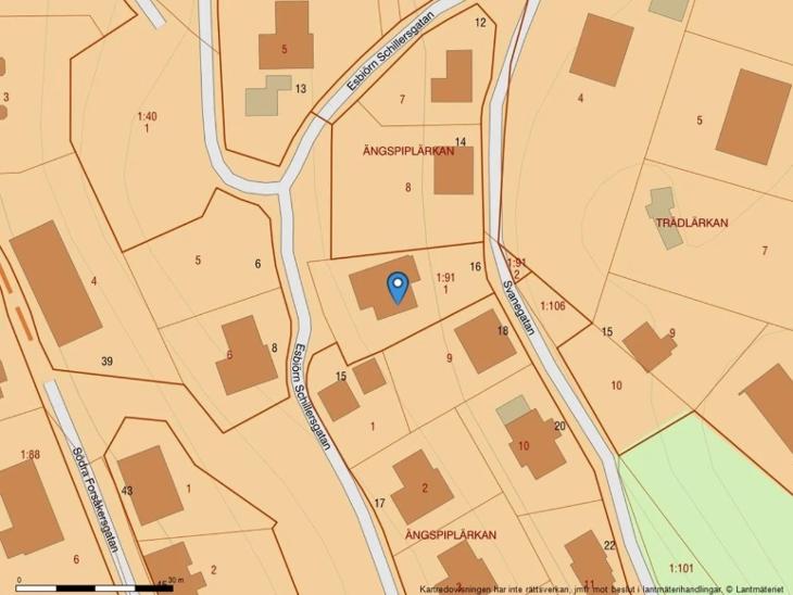 Bostad Svanegatan Mölndal
