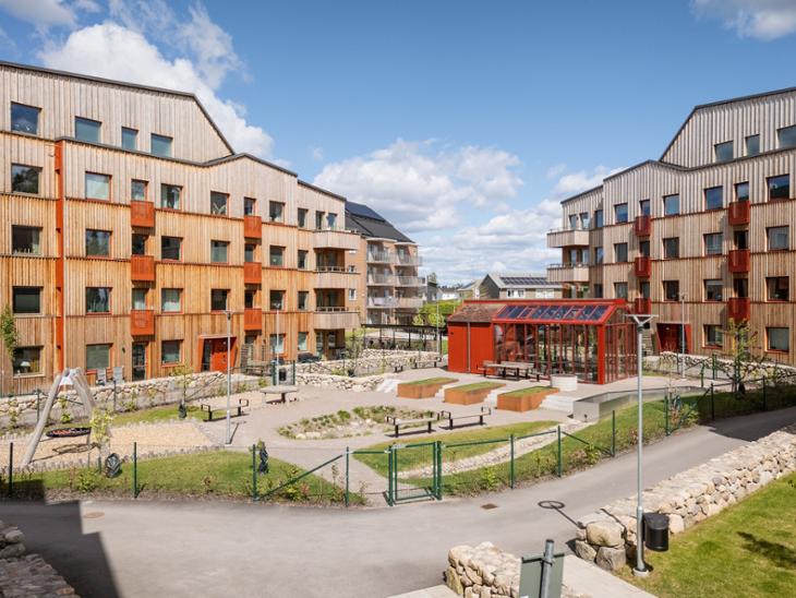 Bostad Vikaholmsallén Växjö