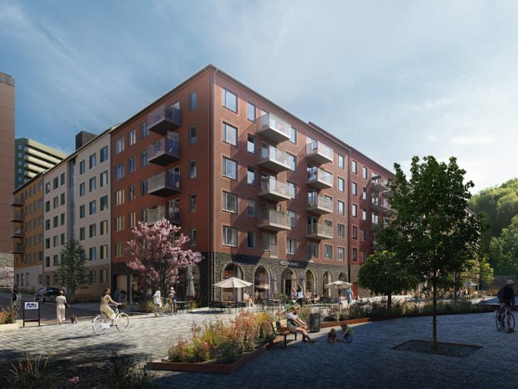 Bostad Kallebäcks Torggata 12 Göteborg