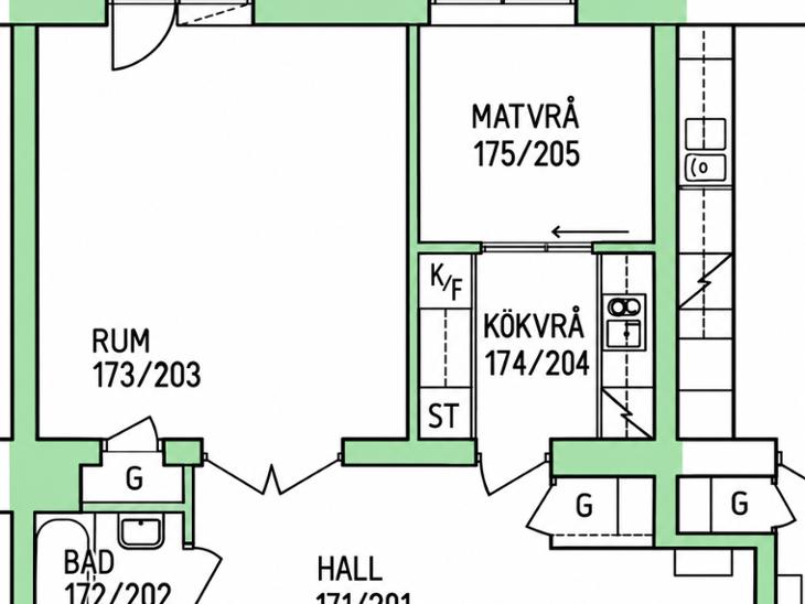 Bostad Längbrotorg Örebro