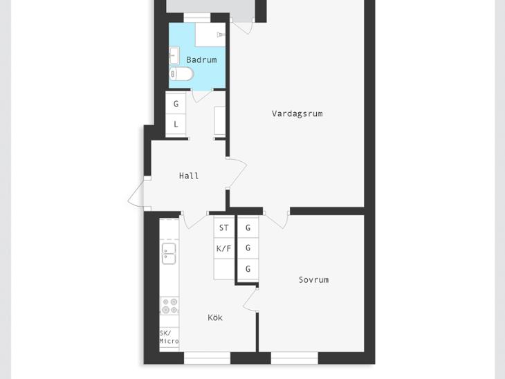Bostad Albrektsvägen Norrköping