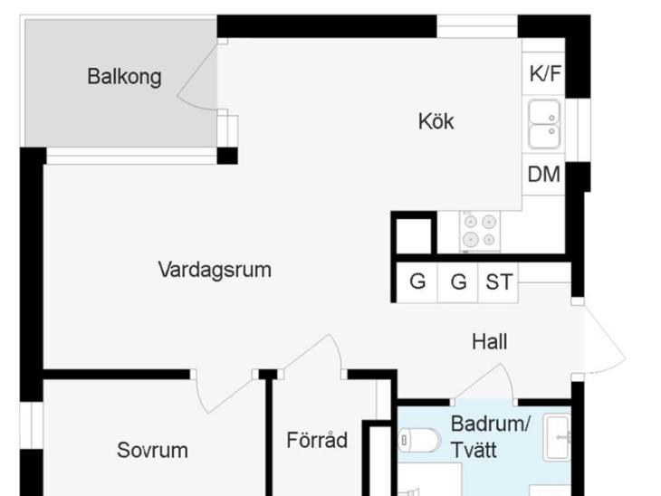 Bostad Berguven Göteborg
