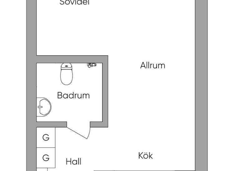 Bostad Horisontvägen Stockholm