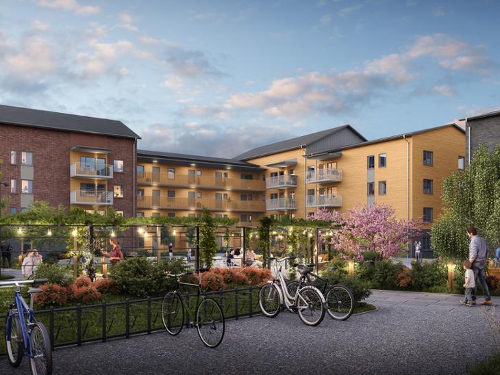 Bostad Gårdsgatan 5B Umeå