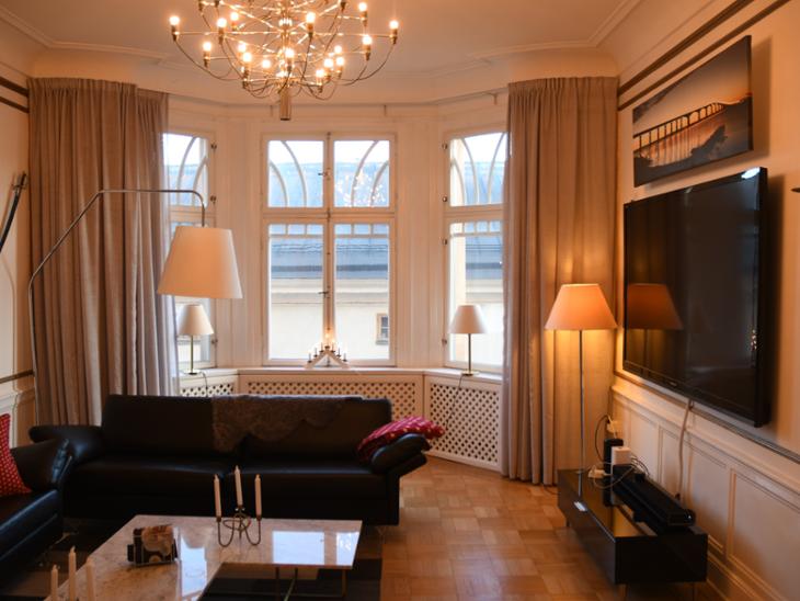 Bostad Sibyllegatan Stockholm