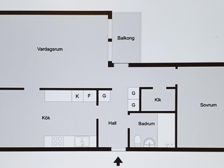 Bostad Skarpskyttevägen Lund