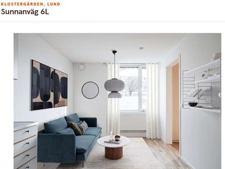 Bostad Sunnanväg Lund