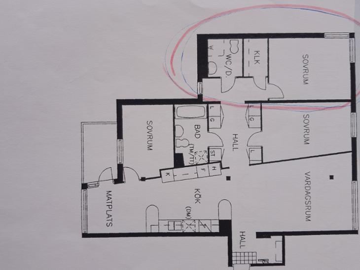 Bostad Fredrikas gård Göteborg
