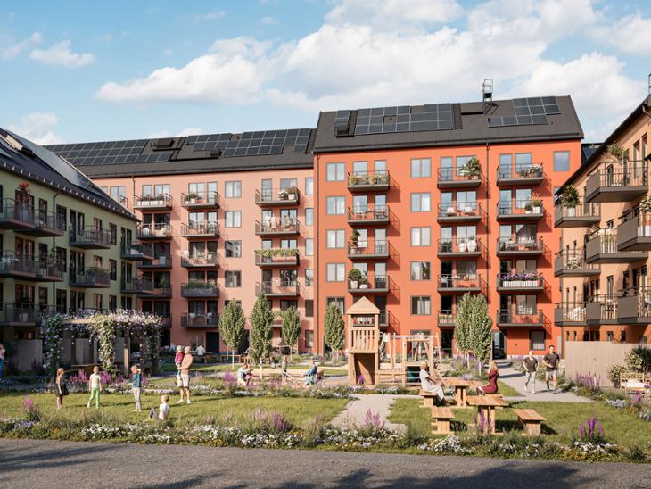 Bostad Vivelvägen Uppsala