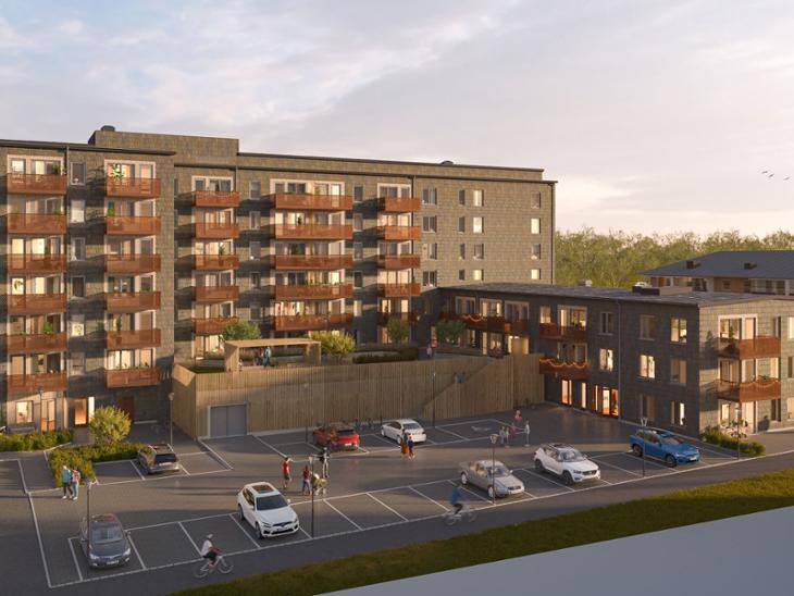 Bostad Knektegårdsgatan 19A Alingsås
