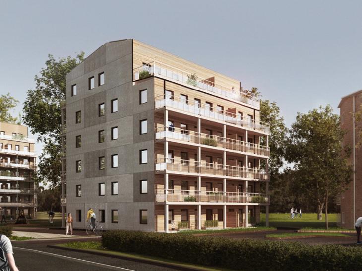 Bostad Otto Myrbergs väg Uppsala