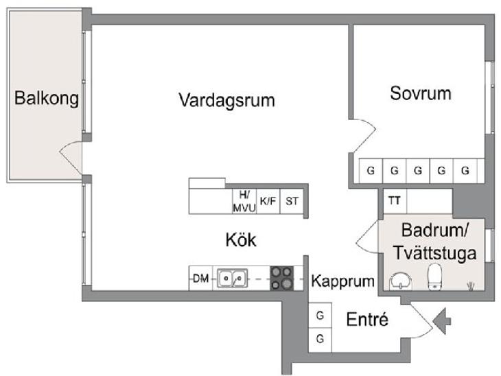 Bostad Källängsvägen Lidingö