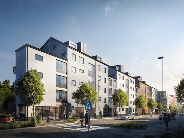 Bostad Dragonvägen Stockholm