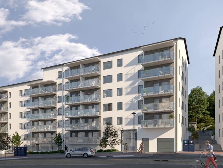 Bostad Kavallerivägen 1D Sundbyberg
