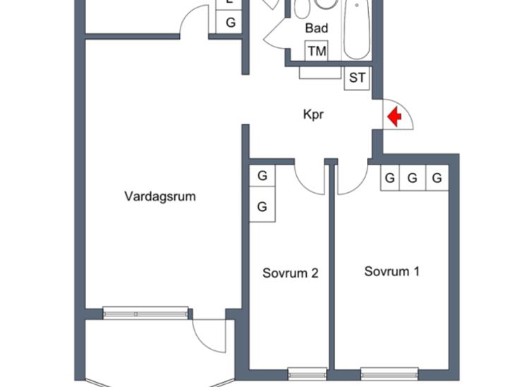 Bostad Skyttens gata Haninge