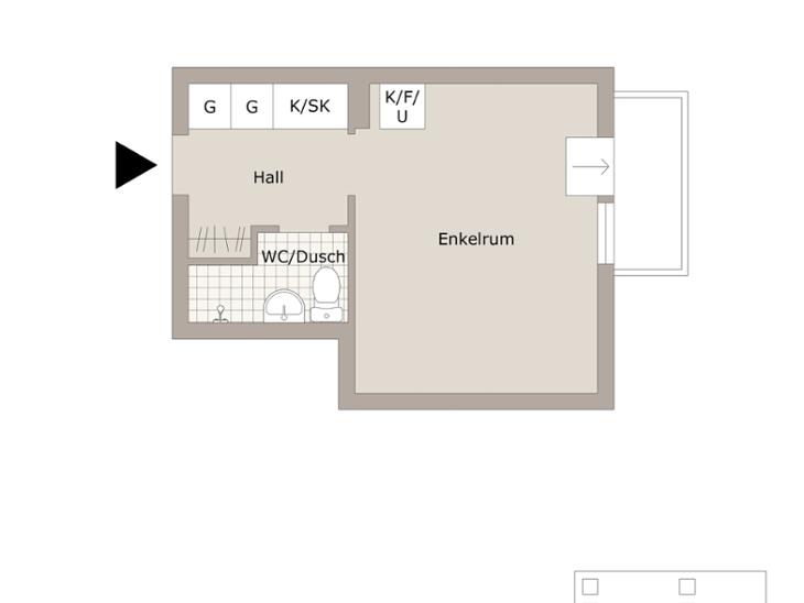 Bostad Virebergsvägen Solna