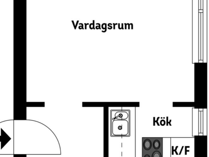 Bostad Abiskovägen Stockholm