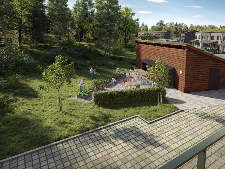Bostad Hägerneholmsvägen Täby