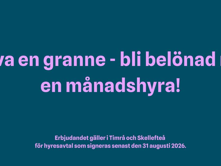 Bostad Fru Lovisas Gata 3 Skellefteå